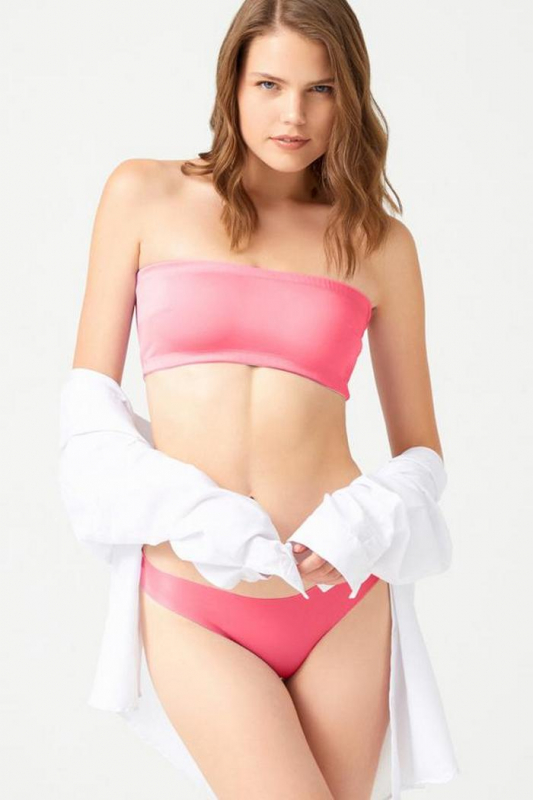 Безшовні трусики сліпи CH6151 pembe