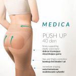 Класичні колготки зі стягуючими шортиками Medica Push-up 40d