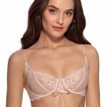 М’який бюстгальтер зі стрічкою 1414/10 Diva rose powder