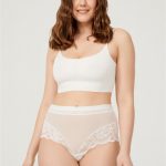 Трусики сліпи із мікросітки CH6059 cream