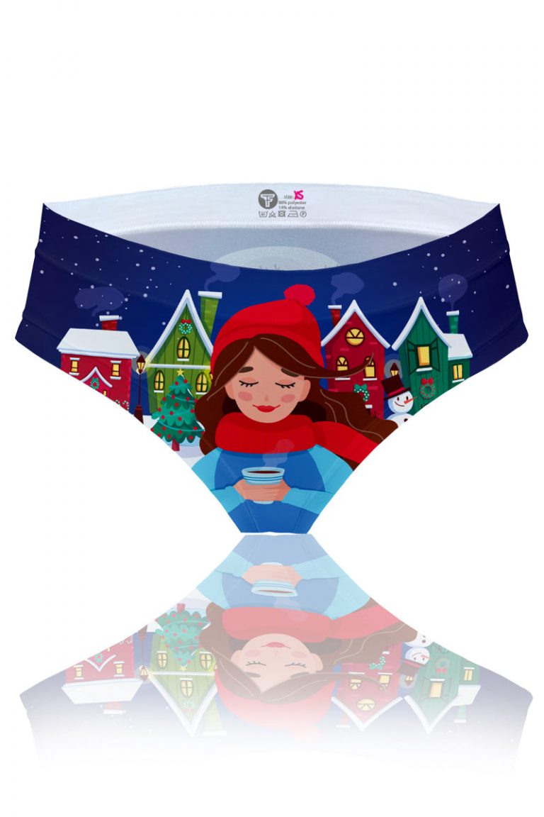 Трусики стрінги з принтом XP2K10-P15