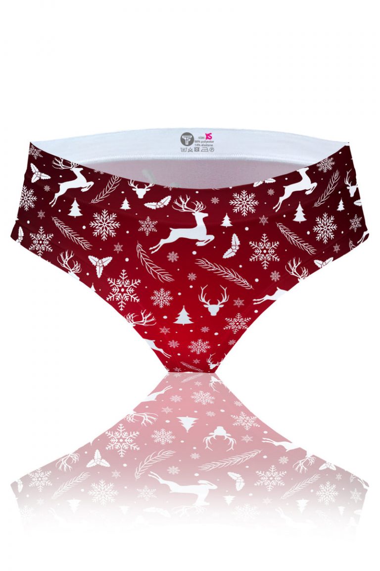 Трусики стрінги з принтом XP2K10-P2