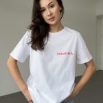 Бавовняна футболка Українка Г23708/3 white