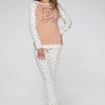 Бавовняна піжама з принтом 1326