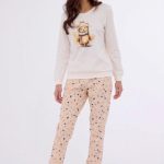 Бавовняна піжама зі штанами 671-377 Sweet Bear