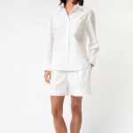 Бавовняна сорочка 242206-04 InStyle white