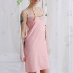 Бавовняна сорочка з мереживом «Ніжність» АU-031002