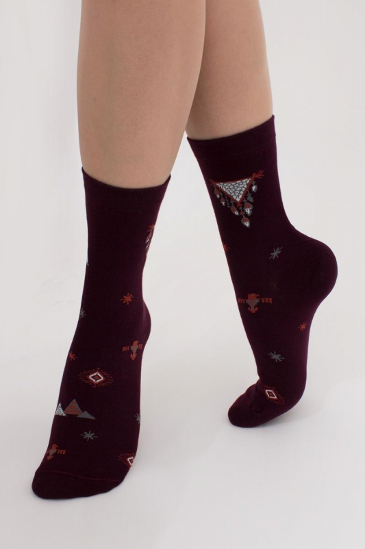 Бавовняні шкарпетки WS3 Boho 002