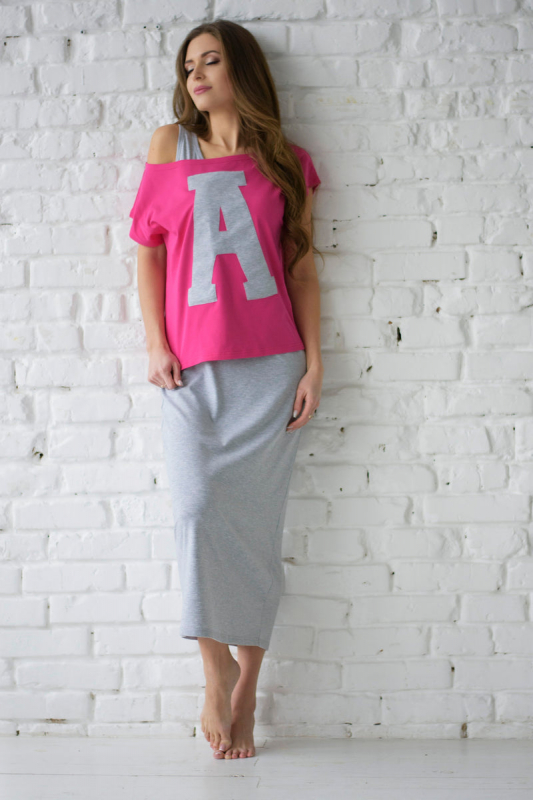 Бавовняний комплект-двійка 624 pink