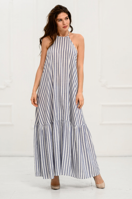 Бавовняний сарафан в смужку 1 391 Rennes
