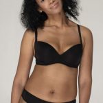 Безшовний бюстгальтер пуш-ап SLZ19801076/076C black