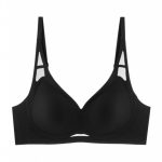 Безшовний бюстгальтер з мікрофібри 886-074 black