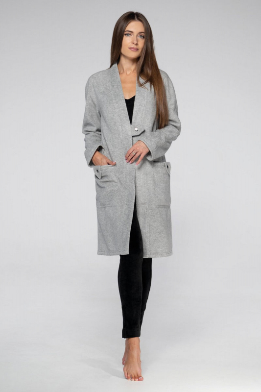 Домашній кардиган з кишенями 1313