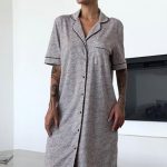 Домашня сукня на ґудзиках 1382/16099