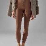 Фактурні легінси з начосом 667 Thermo Twill beige