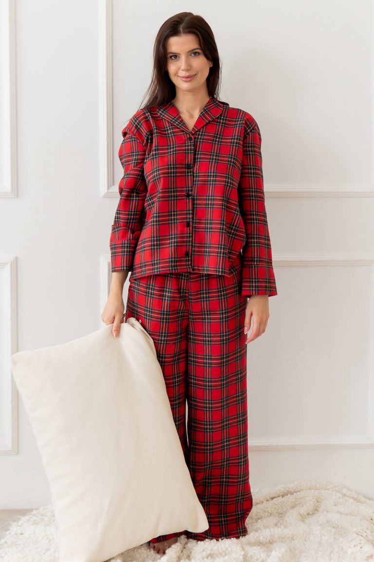 Фланелева піжама Present FL0073-88-69
