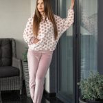 Флісовий комплект у горошок 1403