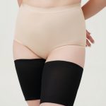 Гладкі бандалетки на стегна Bahips black