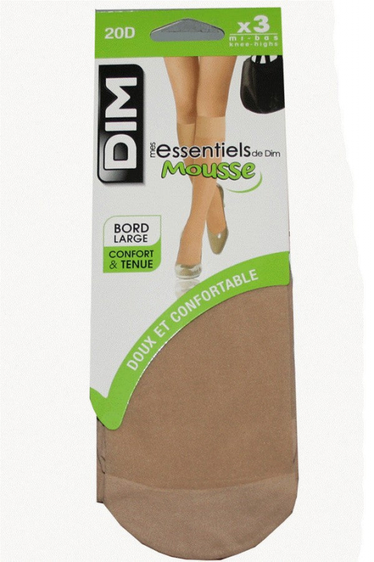 Гольфи з широкою гумкою 2056 Banda Invisible 20d (3 пари)