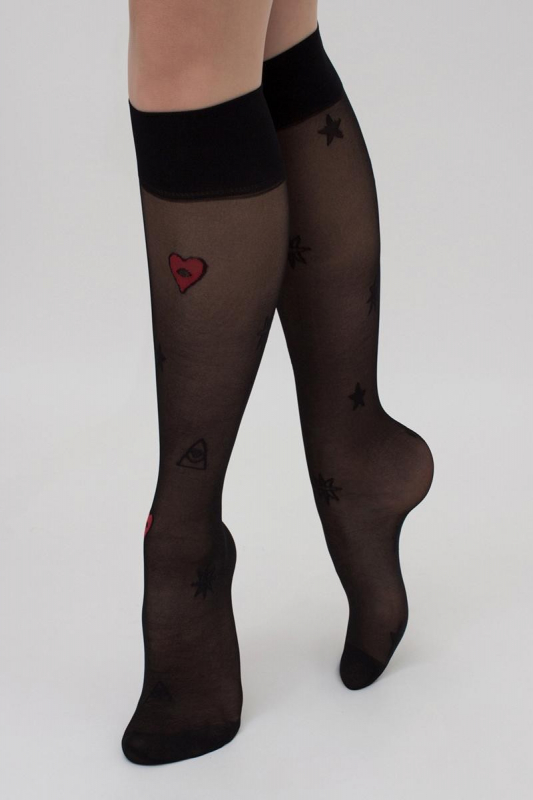 Гольфи з візерунками DG-06