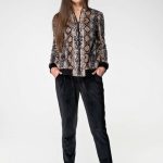 Комплект для дому в анімалістичний принт 1122