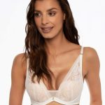 Мереживний бюстгальтер пуш-ап Nathalie 41404 beige