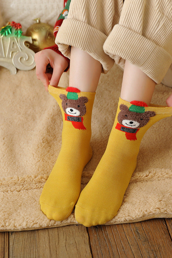 Новорічні шкарпетки HNY002 Santa Bear 2