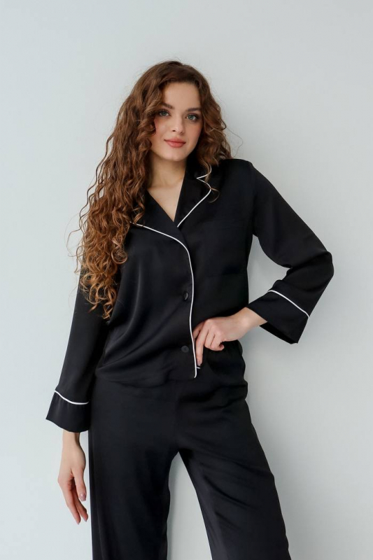 Піжама з кантом Black