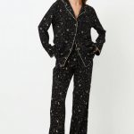 Піжама з віскози зі штанами Alexandra