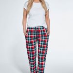 Піжамні штани з бавовни 690/38