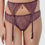 Пояс для панчіх з мережива 04.4001 irish coffe