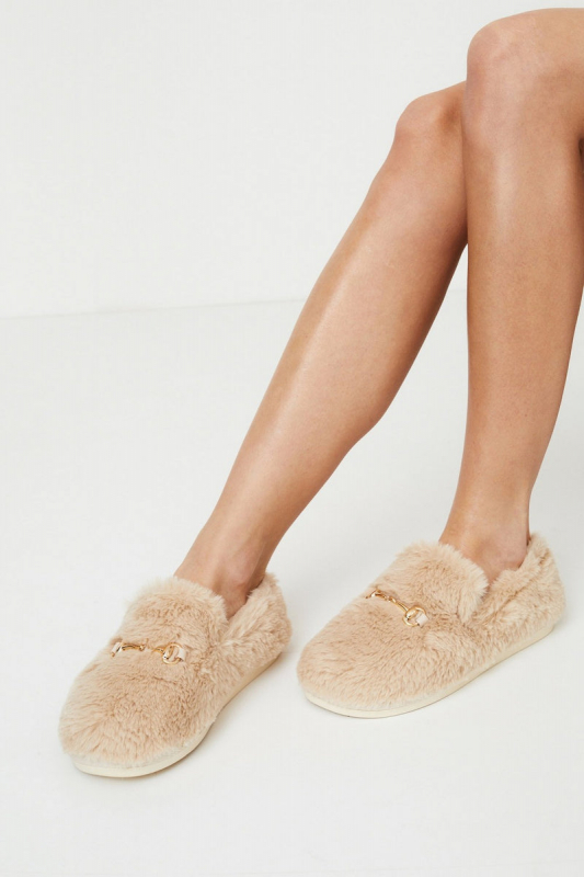 Пухнасті домашні капці Serene