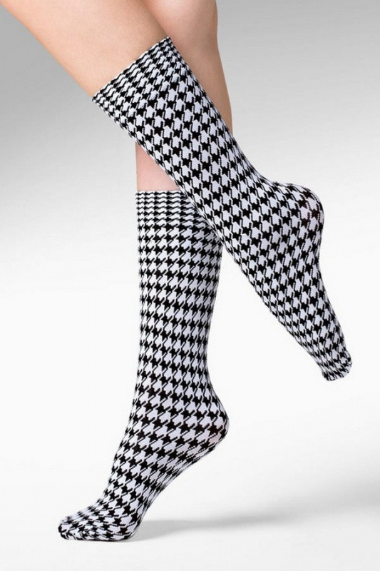 Шкарпетки з візерунком «гусяча лапка» Pepi 60d