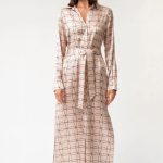 Шовкова сукня-сорочка 242201-15 rose geo