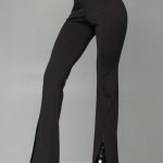 Штани з розрізами спереду E71-D10