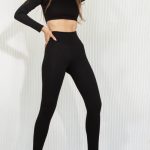 Спортивні легінси в рубчик з ефектом пуш-ап LG146-TR10