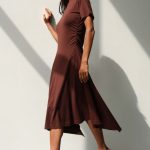 Сукня зі збірками з модалу 24043