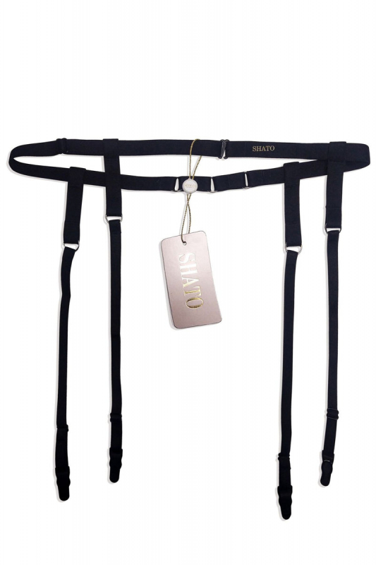 Тонкий пояс для панчіх SP190 black