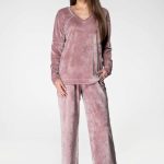 Велюровий комплект для дому 1112 powder