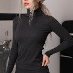 Водолазка в рубчик 1623/43002