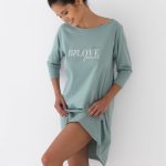 Бавовняна сорочка з написом Garden