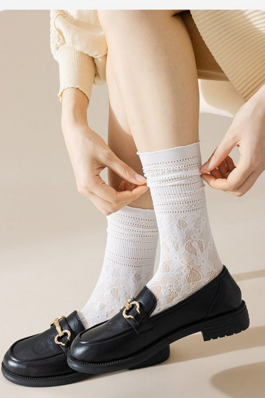 Мереживні шкарпетки ZHR004