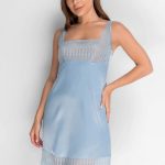 Нічна сорочка з мереживним ліфом 8177-6090 turmalin