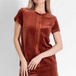 Піжама з велюру 7005-6215 cinnamon