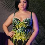 Суцільний купальник майо 64-257 Jungle