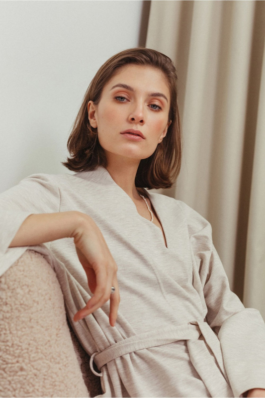 Трикотажний кардиган BLCN 381 beige