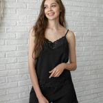 Бавовняна піжама 17-018 black