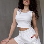 Майка-топ у рубчик N9-RB11