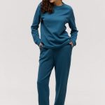 Піжама з фактурного трикотажу LP-047 Sea Wave