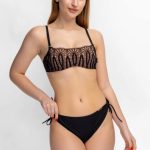 Роздільний купальник бандо 943-053/943-228 black